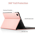 Bluetooth Keyboard Case Compatible with Samsung Galaxy Tab A8 10.5 2021 (SM-X205N/X200N) with Protective Film