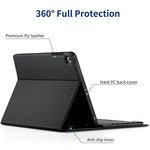 Keyboard Case Compatible with iPad 10.2 inch 9th / 8th and 7th Generation with Protective Film