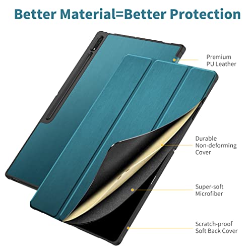 EasyAcc Case with Samsung Galaxy Tab S8 Ultra 14.6 Inch 2022 With S Pen Holder