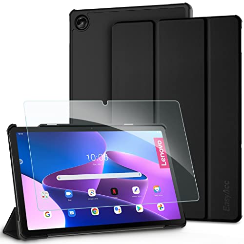 EasyAcc Case for 10.6 inch Lenovo Tab M10 Plus 3rd Gen 2022 with protective film