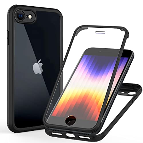 Tempered Glass Case for iPhone SE 2022/ SE 2020/ iPhone 7/8