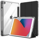 EasyAcc Case Compatible with iPad 9th Gen Case 2021/ 8th Gen 2020/ 7th Gen 2019 10.2 Inch with Pen Holder