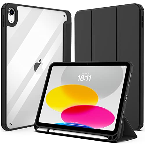 EasyAcc Case Compatible with iPad 10 Generation Case 2022 10.9 Inch with Pen Holder