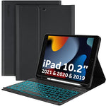 Keyboard Case Compatible with iPad 2020 (iPad 8th Gen.) & iPad 2019 (iPad 7th Gen.)