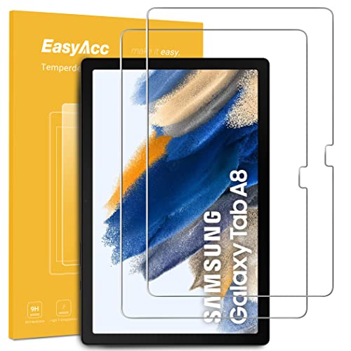 Pack of 2 protective film bulletproof glass for Samsung Galaxy Tab A8 10.5 inch 2021 (SM-X200/ SM-X205)