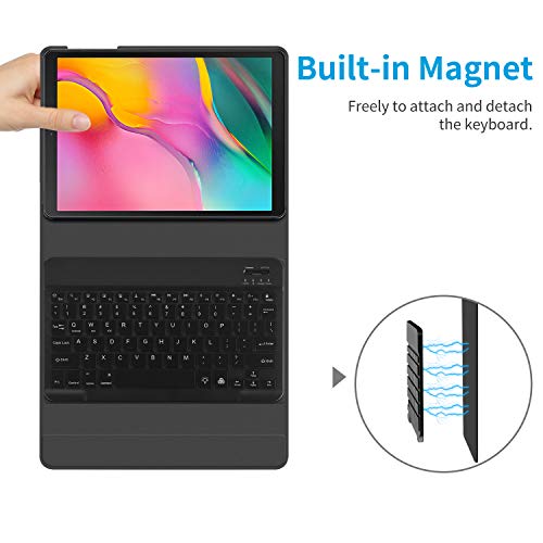 Keyboard Case Compatible with Samsung Galaxy Tab A 10.1 Inch 2019 T510 T515