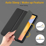 Case Compatible with Samsung Galaxy Tab S6 Lite 2020 with Screen Protector