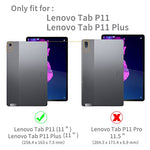 Case Compatible with Lenovo Tab P11 TB-J606/ P11 Plus TB-J607 with Protective Film