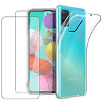 Case and 9H Screen Protector Pack of 2 for Samsung Galaxy A51