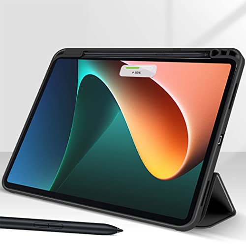 Case Compatible with Xiaomi Pad 5/ Xiaomi Pad 5 Pro - Protective Case with Pen Holder