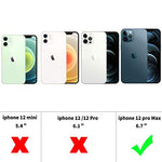 Silicone Case Compatible with iPhone 12 Pro Max 6.7 2020