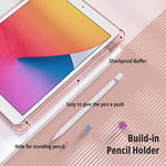 EasyAcc Case Compatible with iPad 9th Gen Case 2021/ 8th Gen 2020/ 7th Gen 2019 10.2 Inch with Pen Holder