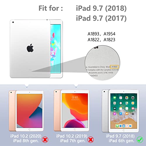 Case Compatible with iPad 9.7 2018/ iPad 6 Generation/iPad 2017/ iPad 5 Generation