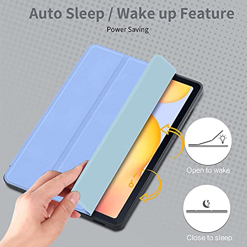 Case Compatible with Samsung Galaxy Tab S6 Lite 2020 with Screen Protector