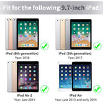 Keyboard Case Compatible with iPad 2018 (6th Generation)