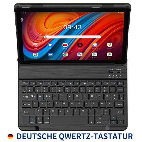 Keyboard Case Compatible with Lenovo Tab M10 3rd Gen 10.1 TB328 2022 with Protective Film