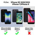 Case for iPhone SE 2022 (3rd Gen)/2020 (2nd Gen)