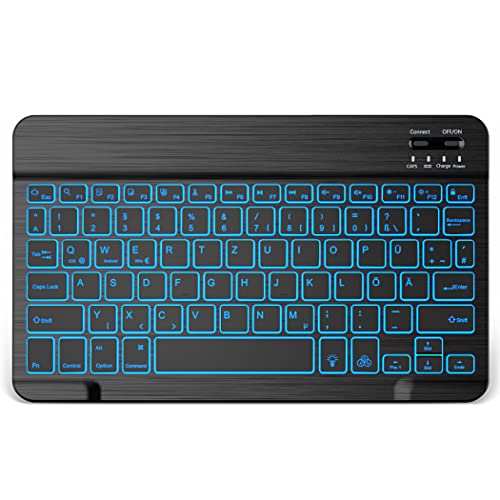 EasyAcc Bluetooth Keyboard, Wireless Bluetooth Keyboard Compatible with Windows/Android/iOS