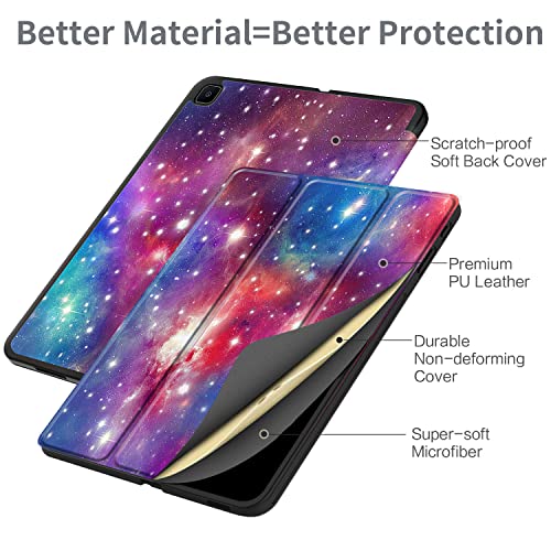 EasyAcc Case Compatible with Samsung Galaxy Tab S6 Lite 2022/2020 10.4 Inch with Protective Film