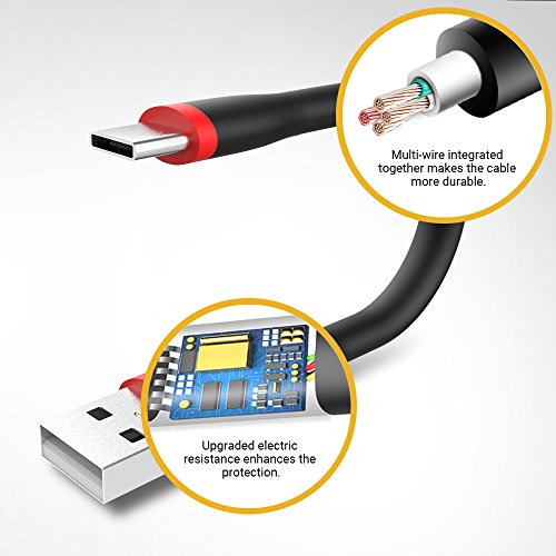 Short USB C Cable PocketLine Type-C Cable for Huawei Mate 20 Pro 20X