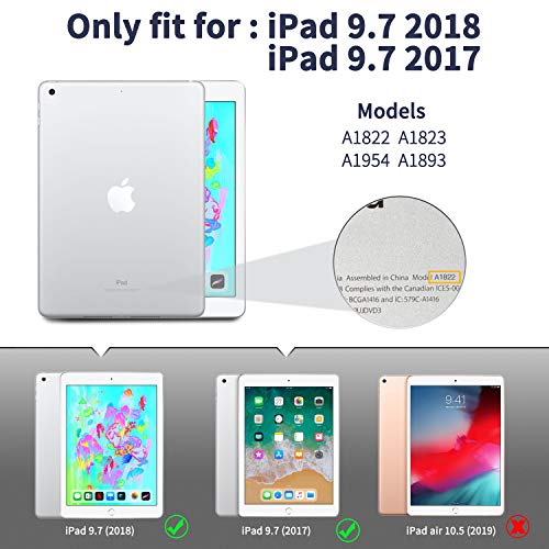 Case Compatible with iPad 9.7 2018/ iPad 6 Generation/iPad 2017/ iPad 5 Generation