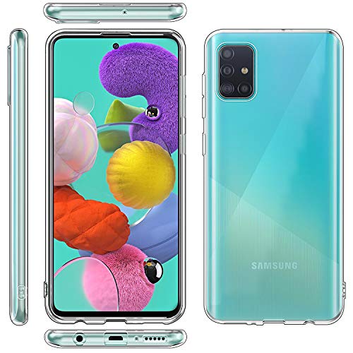 Case and 9H Screen Protector Pack of 2 for Samsung Galaxy A51