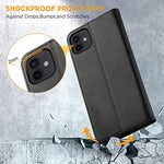 Leather Case Compatible with iPhone 12 and iPhone 12 Pro