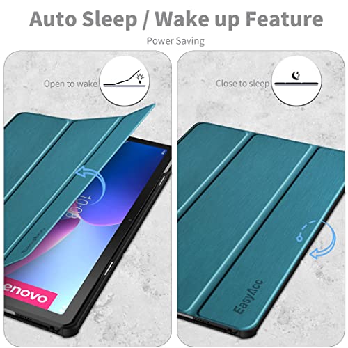 EasyAcc Cover Case for 10.6 Inch Lenovo Tab M10 Plus 3rd Gen 2022 with Protective Film