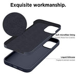 Silicone case compatible with iPhone 12 and iPhone 12 Pro 2020