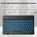 EasyAcc Bluetooth Keyboard, Wireless Bluetooth Keyboard Compatible with Windows/Android/iOS