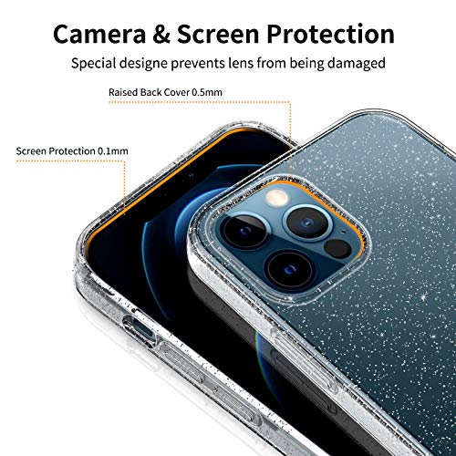 Case for iPhone 12/12 Pro with Screen Protecto